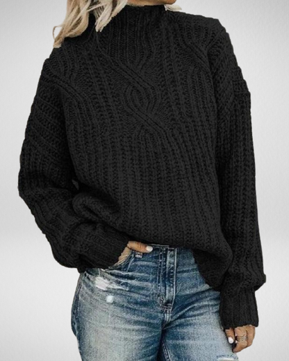 Długi sweter damski Minimalist