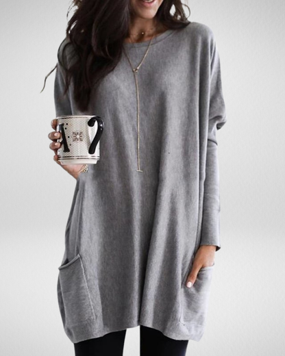 Długi sweter damski Sabina