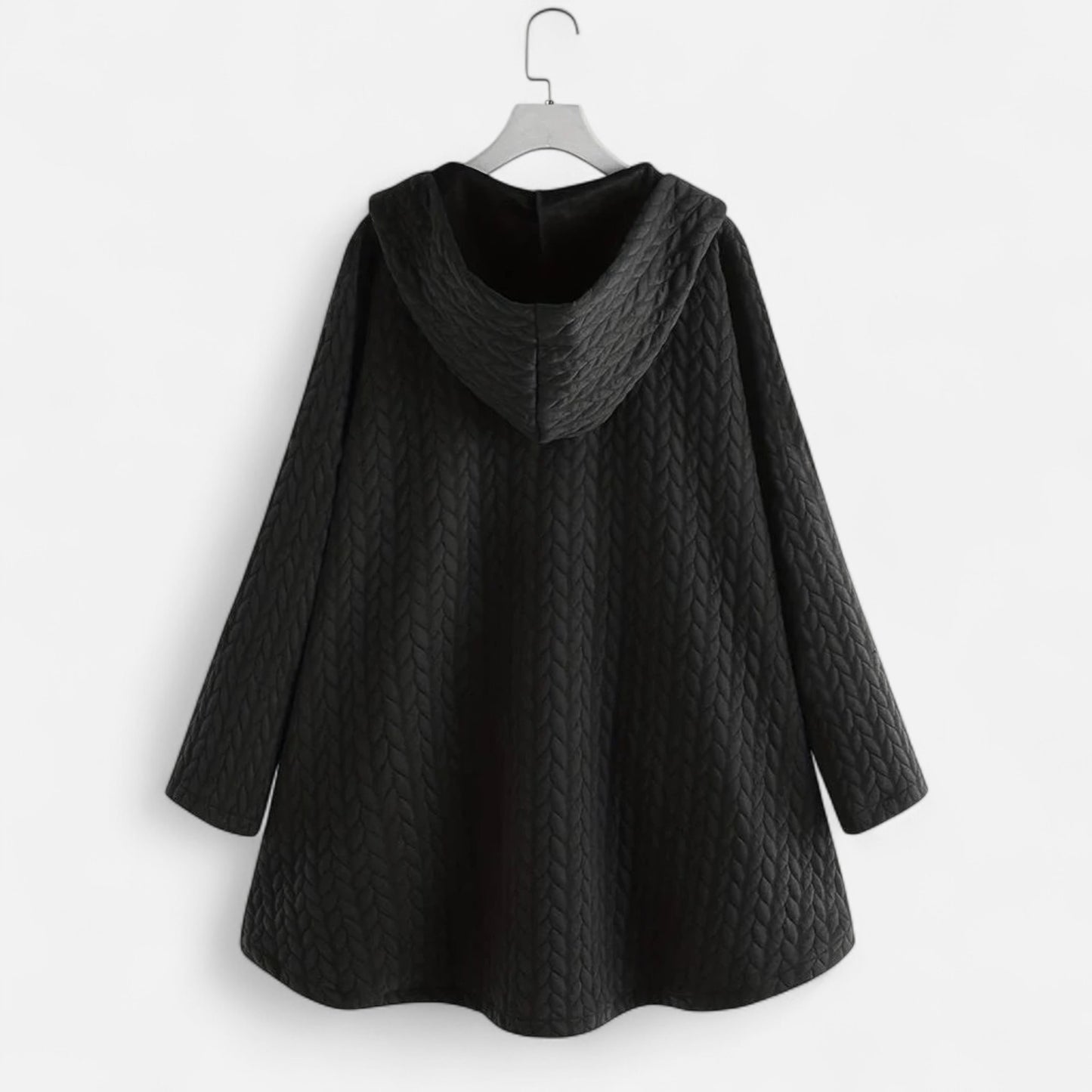 Damowa kurtka termiczna o eleganckim kroju, wykonana z poliestru