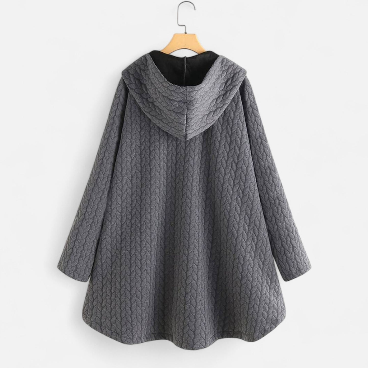 Damowa kurtka termiczna o eleganckim kroju, wykonana z poliestru