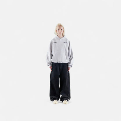 Bluza damska z kapturem | Minimalistyczny haft „With Love”