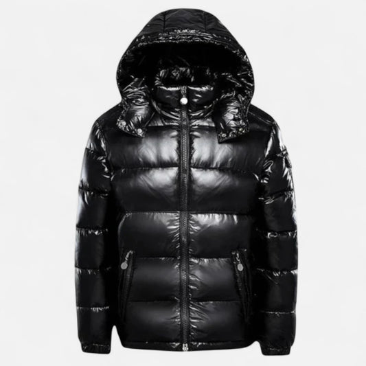 Męska kurtka puchowa | Pikowany wzór